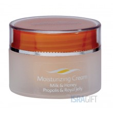 Увляжняющий крем для лица с пчелиным молочком, медом и прополисом Увляжняющий крем для лица с пчелиным молочком, медом и прополисом