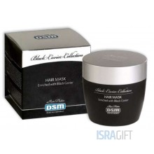 Маска для волос с черной икрой