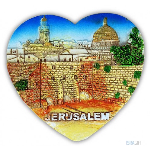 Магнит  Иерусалим 3D